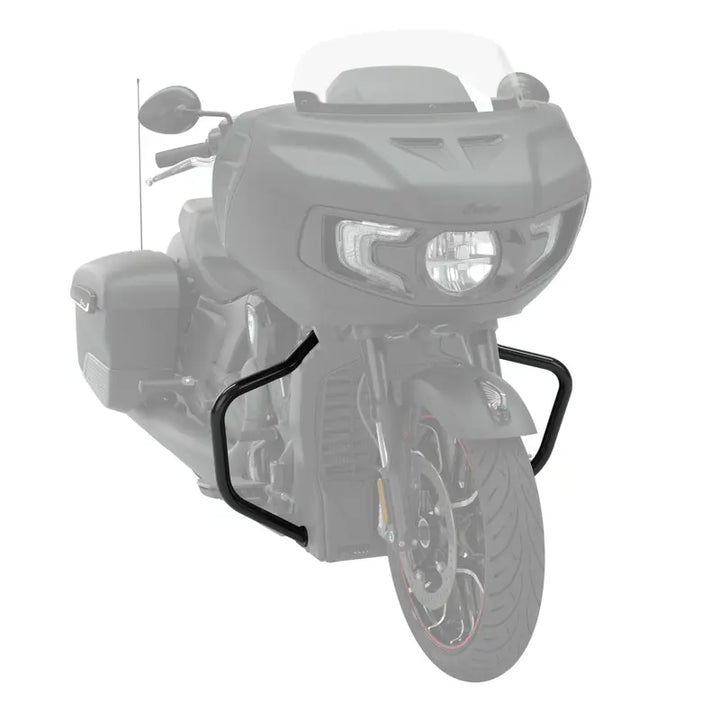 Steel Front Highway Bars in Black