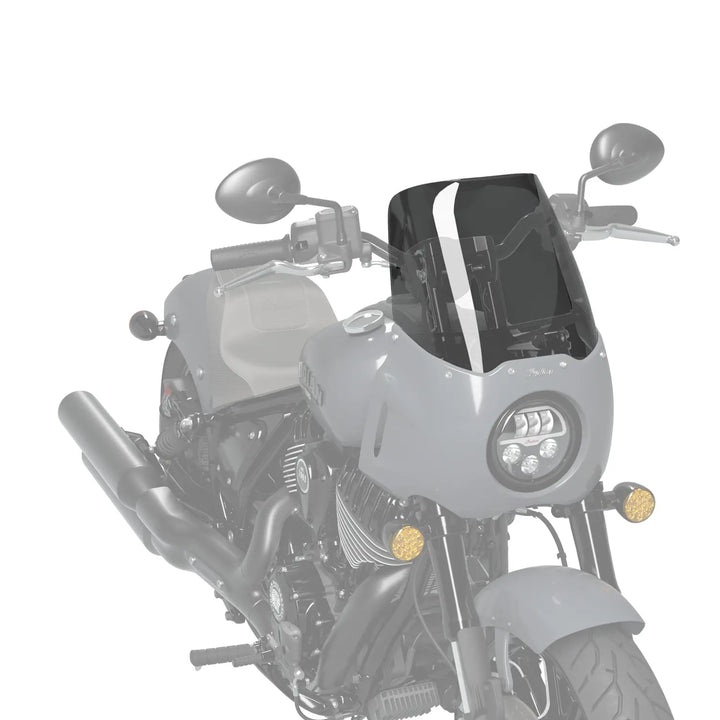 Chief Quarter Fairing Tall Flared Wind Deflector, Tinted