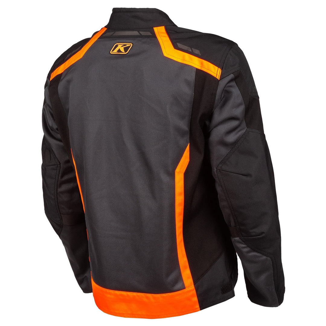 Induction Jacket - Black - Strike Orange