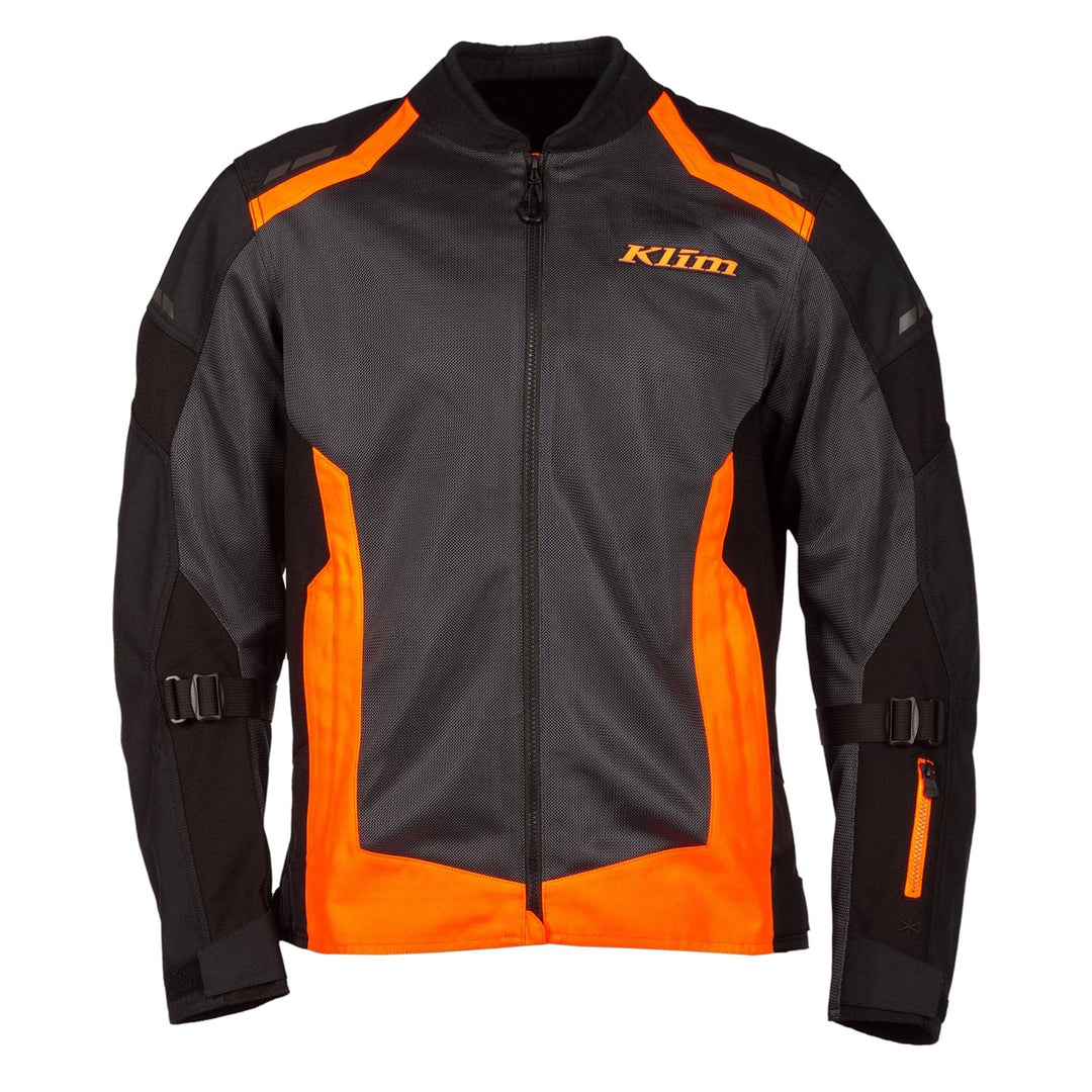 Induction Jacket - Black - Strike Orange