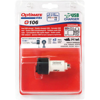 OptiMate™ Dual USB Fast Charger