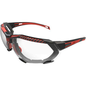 SUNGLASSES ForceFlex 4 Clear FOAM BLACK/RED