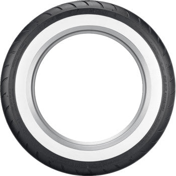 DUNLOP Tire - American Elite - Rear - 180/65B16 - Wide Whitewall - 81H