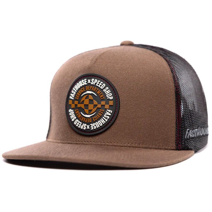 Trucker style FINCH HAT in TEAK