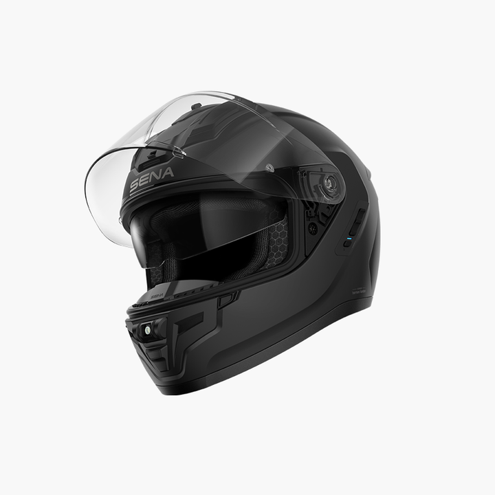 SENA PHANTOM Helmet with Mesh Intercom in Matte Black