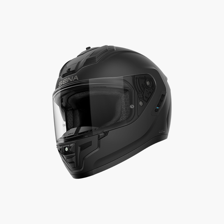 SENA PHANTOM Helmet with Mesh Intercom in Matte Black