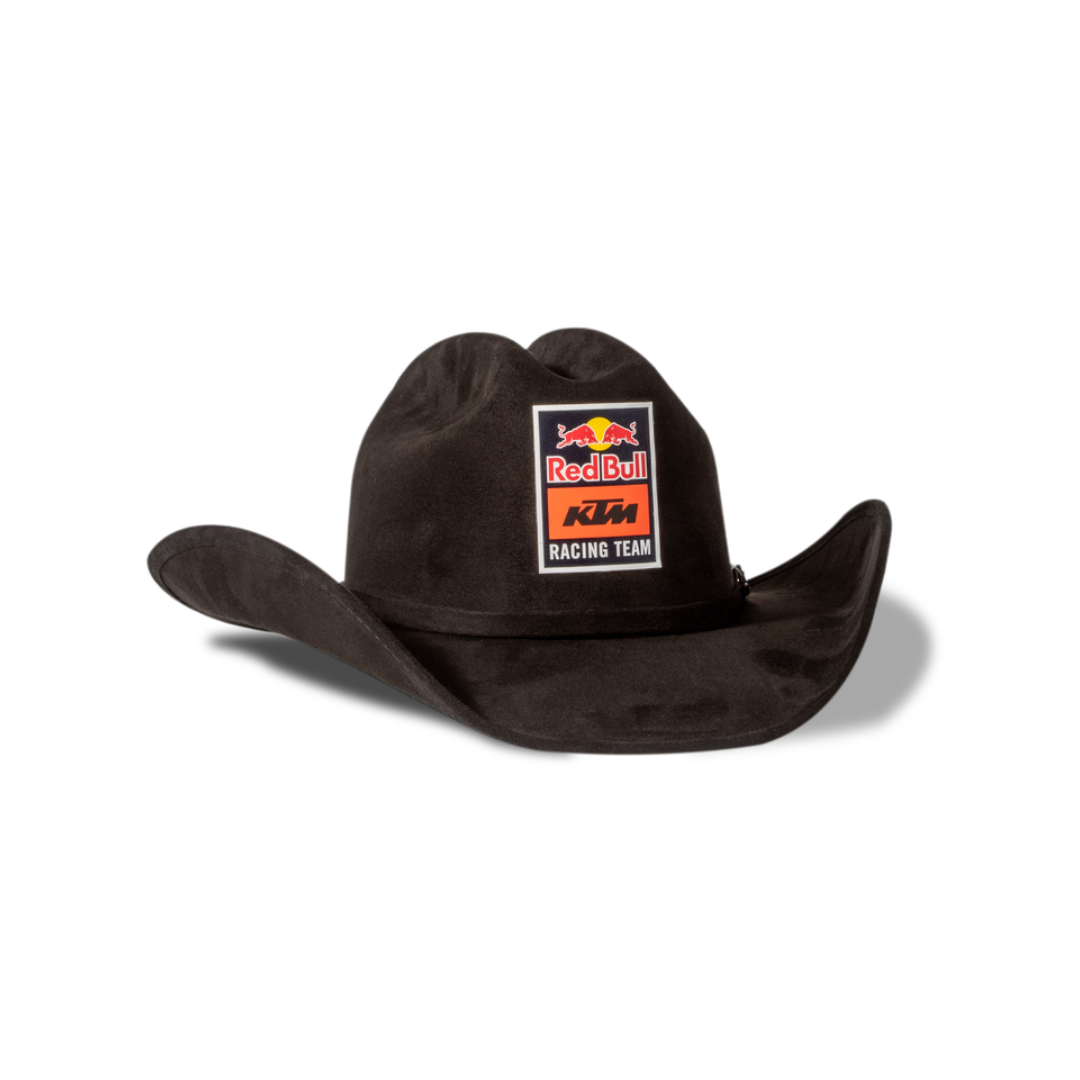 Red Bull KTM Cowboy Hat - Suede Black