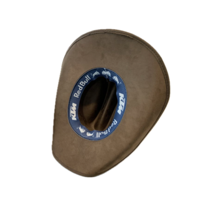 Red Bull KTM Cowboy Hat - Suede Brown