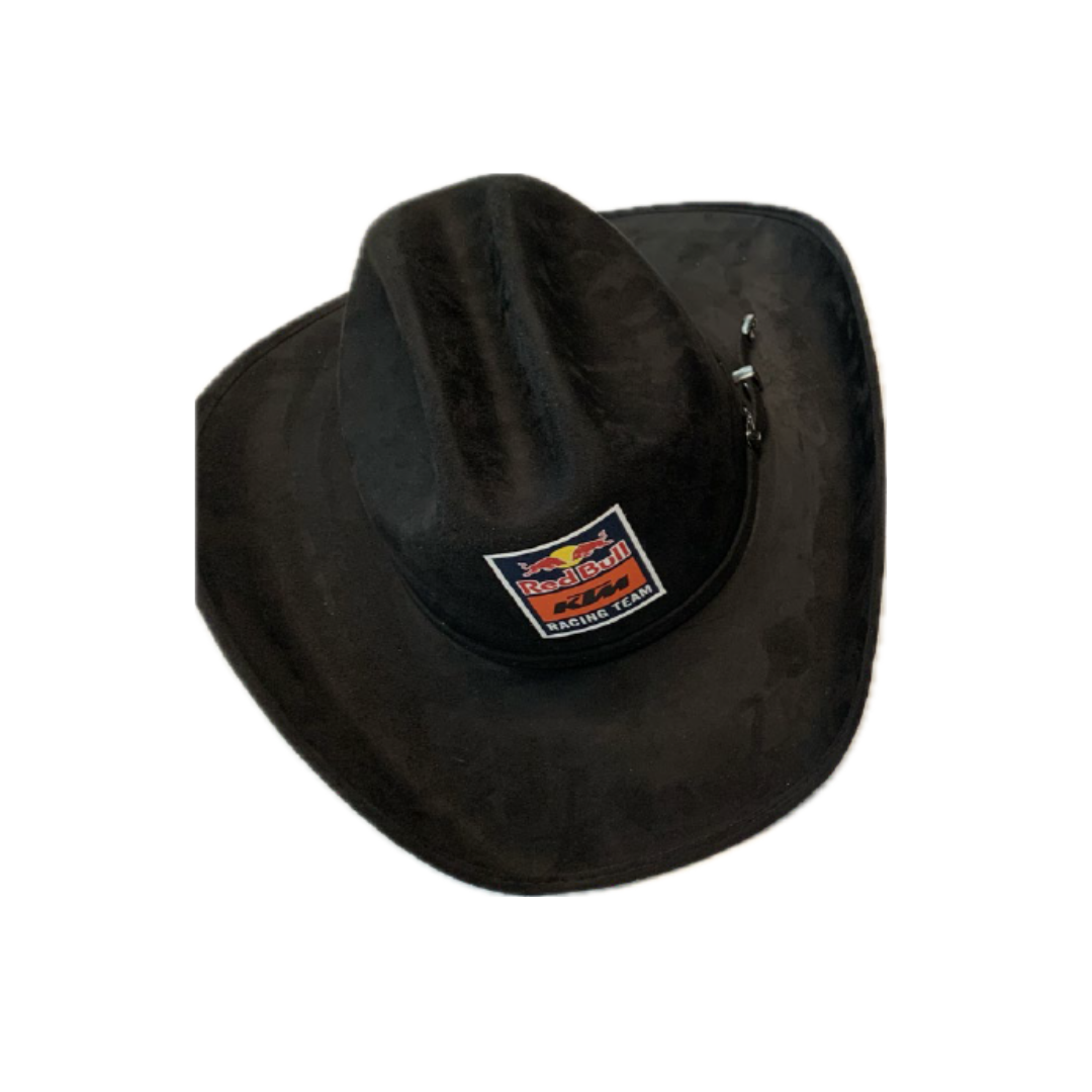 Red Bull KTM Cowboy Hat - Suede Black