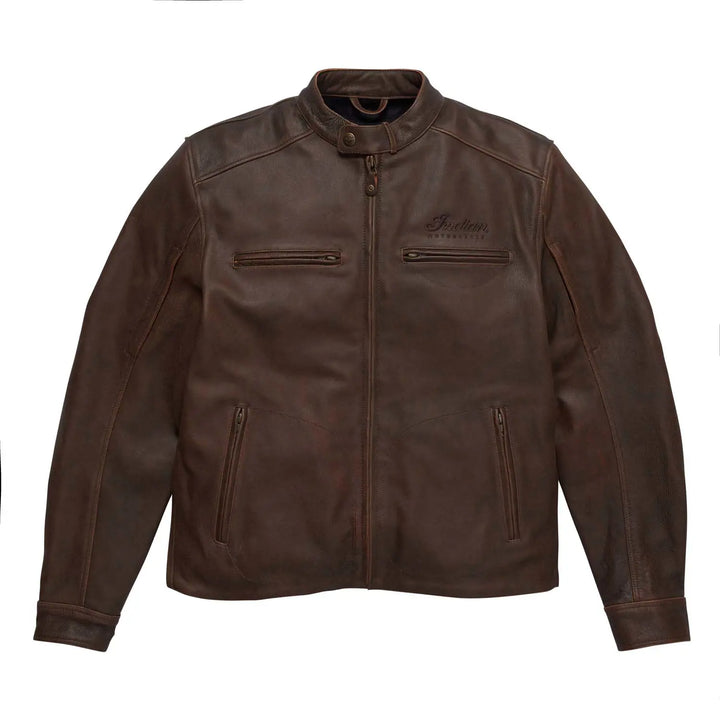 Mens ELLINGSON JACKET in BROWN Leather  IM