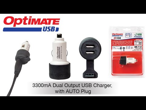 OptiMate™ Dual USB Fast Charger