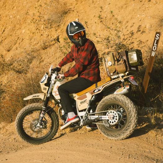 Saturday Night Special Flannel Shirt from Fasthouse in Oxblood Red