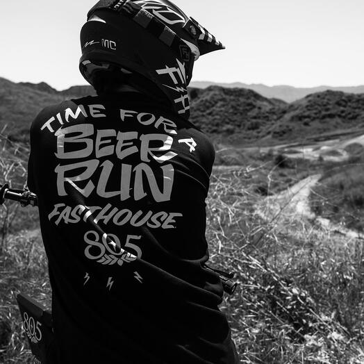 805 Beer Run Tee in Black