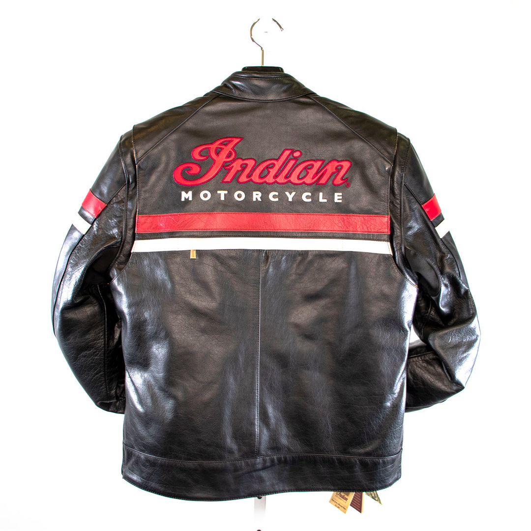 〈新品〉Indian Motorcycle 【M】革 フリーウェイ・ジャケット Men's Freeway Jacket 2, Black | Indian Motorcycle