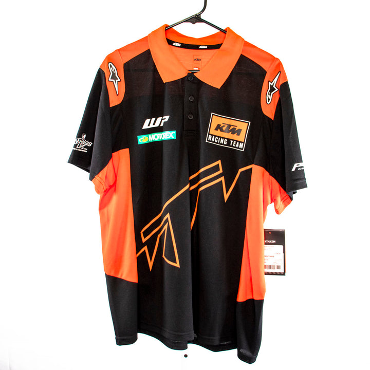 KTM Team POLO Shirt exclusive with Alpinestars! 3PW22001980X