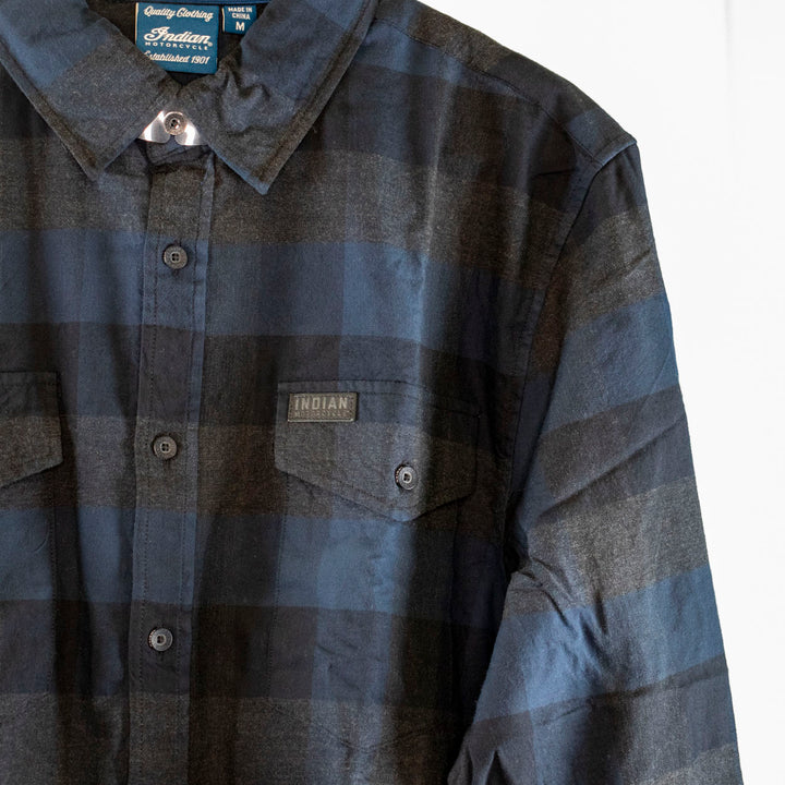 Dallas Plaid Shirt, Blue (2864936)