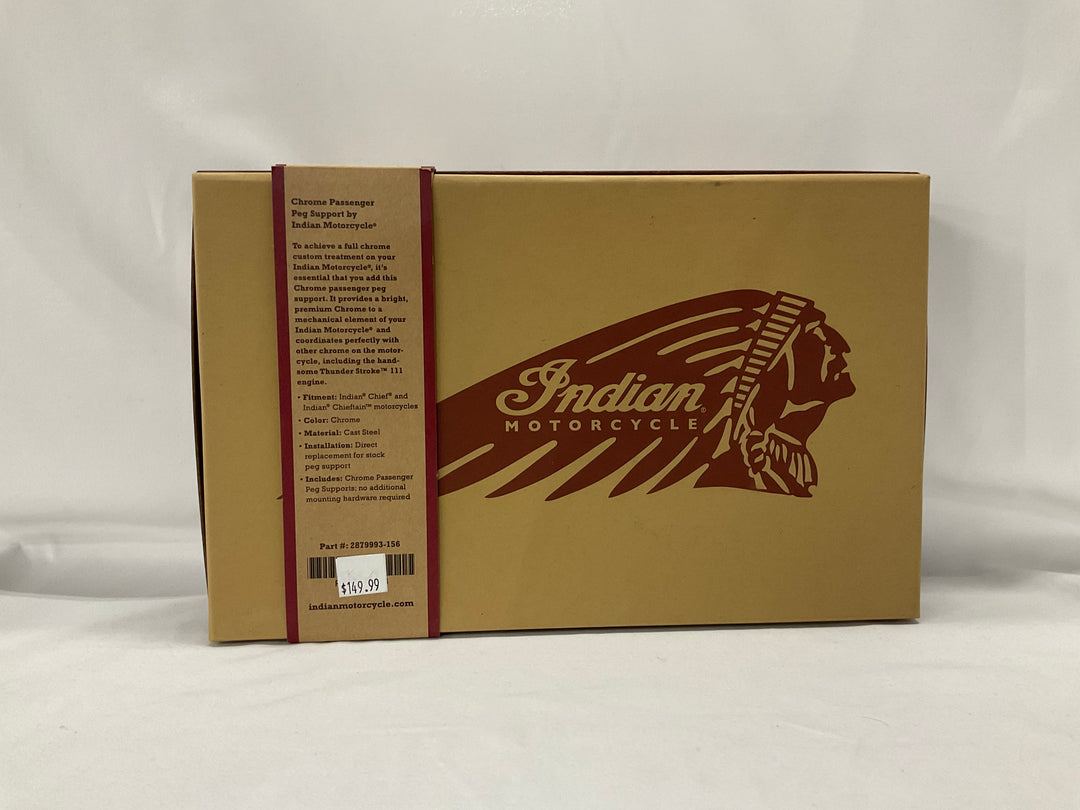 Indian Motorcycle Chrome Passenger Peg Support