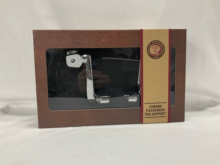 Indian Motorcycle Chrome Passenger Peg Support