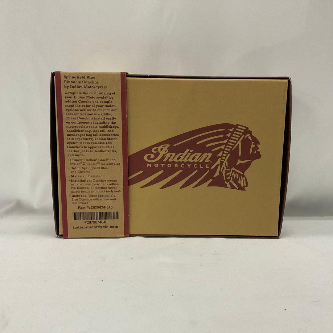 Indian Motorcycle Pinnacle Concho-Springfield Blue