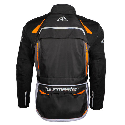 Tourmaster Horizon Line Highlander WP JACKET in Black/Orange